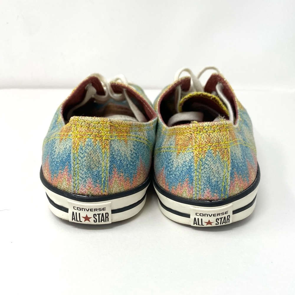 Converse All Star Missoni Blue Pink Glitter Size 7 - Picture 5 of 9
